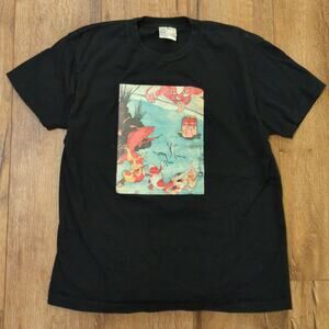 VTG Utagawa Kuniyoshi Koi Fish Adult Large Shirt Japan Tokyo National Museum Art
